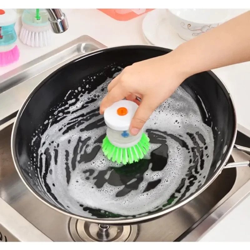 Household Kitchen Washing Liquid Dish Brush